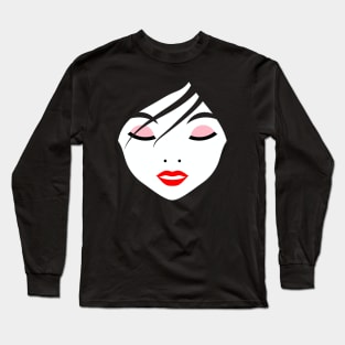 Beautiful Geisha Long Sleeve T-Shirt